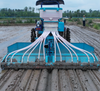 Sembradora de césped esparcidora de fertilizantes y semillas de HDPE 8/12 salidas