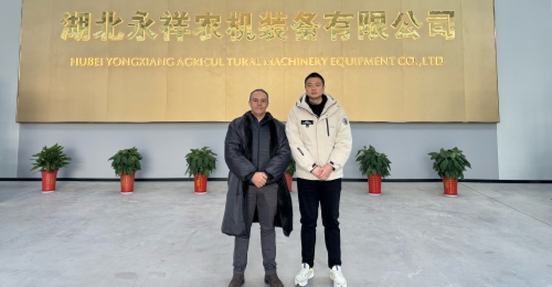 Bienvenido Fernando de Brasil a visitar nuestro YongXiang